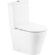 Унитаз-компакт безободковый BelBagno Flay-R BB2149CPR фото 