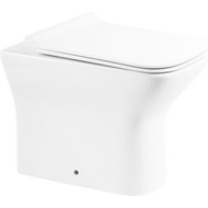 Унитаз приставной безободковый BelBagno Romano BB248CBR фото 