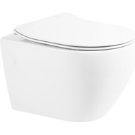 Унитаз подвесной безободковый BelBagno Sfera-R BB513CH фото 