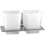 Двойной cтакан для зубных щеток Haiba HB8808 фото 