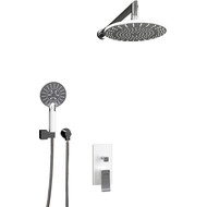 Душевая система для душа WasserKraft A16067WHITE, белый/хром фото 