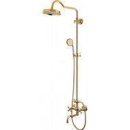 Душевая стойка Gappo G2489-6, золото фото 