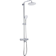 Душевая стойка с термостатом Gappo G2490, Цвет производителя: хром фото 