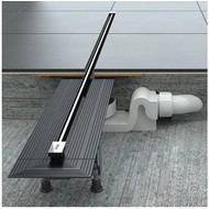 Трап Viega Advantix Vario 704353, обрезной в комплекте с матовой дизайн-вставкой, размером 300-1200 мм. фото 