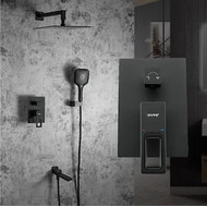 Душевая система для ванны Gappo G7117-6, черный фото 