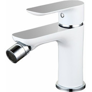 Смеситель для биде Gappo G5048, белый/хром фото 