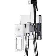 Набор для гигиенического душа Gappo G7217-8, белый/хром фото 