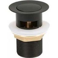 Донный клапан Iddis Slide SLIB000i88 (универсальный) чёрный фото 