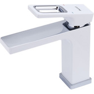 Смеситель для раковины Gappo Futura G1017-8, белый/хром фото 