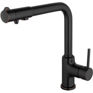 Смеситель для кухни Gappo G4390-10, черный фото 