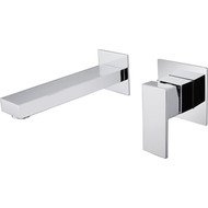 Смеситель для раковины настенный Abber Daheim AF8212 (со скрытой частью), Цвет производителя: хром фото 