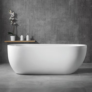 Ванна отдельностоящая Abber AB9341-1.5 150x70 см фото 