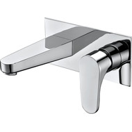 Смеситель для раковины настенный Abber Eleganz AF8312 (со скрытой частью), Цвет производителя: хром фото 