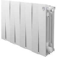 Радиатор Royal Thermo Piano Forte 350 Bianco Traffico 640х380 мм (8 секций) фото 