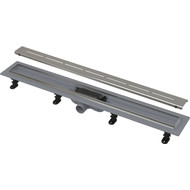 Трап AlcaPlast 75 см APZ18-750M, хром матовый, Цвет производителя: хром матовый, Размер трапа: 750 фото 