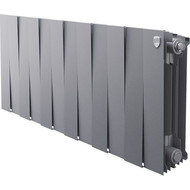 Радиатор Royal Thermo Piano Forte 350 Silver Satin 960х380 мм (12 секций) фото 