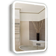 Зеркало-шкаф Azario Фиджи Led 60 см + часы фото 