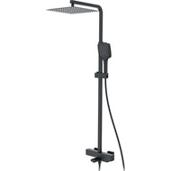 Душевая стойка с термостатом Gappo G2417-60, черный фото 