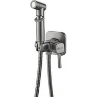 Набор для гигиенического душа Lemark Solo LM7165GM, графит фото 