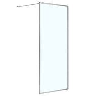 Душевая перегородка Azario Richmond Walk-in 90 см AZ-NAG 6310 900 silver с кронштейном в комплекте, хром/прозрачное фото 