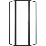 Душевое ограждение Azario Richmond 100х100 см AZ-NAG3231 1000 Black, черный/прозрачное фото 