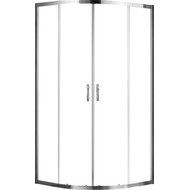 Душевое ограждение Azario Milton 100х100 см AZ-ND2142 1000, хром/прозрачное фото 