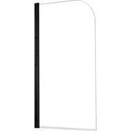 Шторка для ванны Azario Merrit 70х150 см NF6211 BLACK, черный/прозрачное фото 