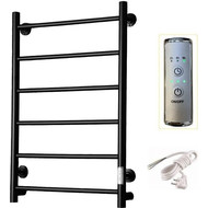 Полотенцесушитель электрический Тругор Аспект Пэк сп 1 ВГП 500х800 мм, чёрный (возможность скрытого подключения) 00-00036008 фото 