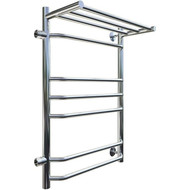 Полотенцесушитель водяной Тругор Браво с полкой ПМ 3 с боковым подводом П7 400х800 мм L 00-00015991 фото 