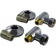 Комплект углов Тругор для полотенцесушителя 3/4x1/2 (00-00027519) фото 