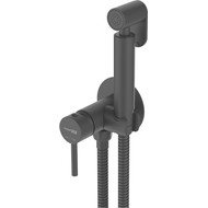 Набор для гигиенического душа WasserKraft A70638, черный матовый фото 