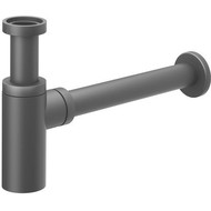 Сифон для умывальника Ravak X01747, чёрный матовый фото 