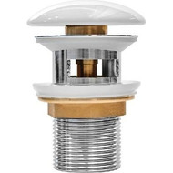 Донный клапан Iddis Optima home OPHWS0Wi88, белый глянцевый фото 