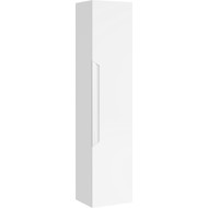 Пенал подвесной Aqwella Cube 30 см CUB0503W, универсальный, белый фото 