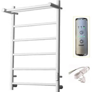 Полотенцесушитель электрический Тругор Пэк сп 1 ВГП с полкой П6 500х800 мм, белый (возможность скрытого подключения) 00-00042774 фото 