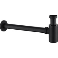 Сифон для умывальника Abber Bequem AF0030B, черный матовый фото 