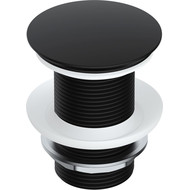 Донный клапан WasserKraft A245, черный фото 