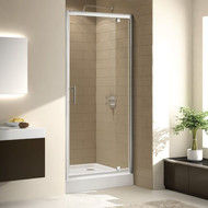 Душевая дверь Cezares Eco O-BA-1 90 см, хром/прозрачное фото 