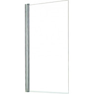 Шторка для ванны Azario Merrit 80х140 см AZ-NF6211-1 800, хром/прозрачное фото 