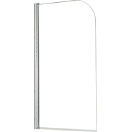 Шторка для ванны Azario Merrit 80х140 см AZ-NF6211 800 silver, хром/прозрачное фото 