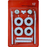 Комплект для монтажа радиатора Azario AZ1/20002, белый фото 