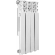 Радиатор Azario AL500/80/4 300х570 мм (4 секции) белый фото 
