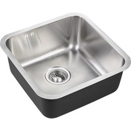 Кухонная мойка Emar EMB-127A PVD Nano Satine 0,8 мм, сатин, Цвет производителя: сатин фото 