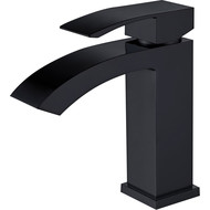 Смеситель для раковины Abber Wasserfall AF8610B, черный матовый, Цвет производителя: чёрный матовый фото 