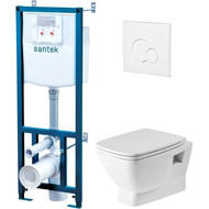 Инсталляция с подвесным унитазом Santek Нео Rimless 1.WH50.1.758 фото 