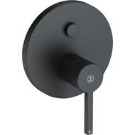 Смеситель для ванны Kludi Nova Fonte Puristic 206593915, черный матовый фото 