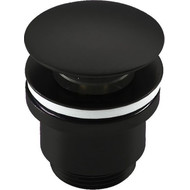 Донный клапан Haiba HB64-7, чёрный матовый фото 