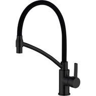 Смеситель для кухни Haiba HB73644-7, чёрный матовый фото 