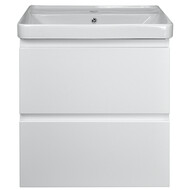 Тумба подвесная с раковиной Azario Мила 60 см CS00080140, белый фото 