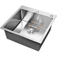 Кухонная мойка Gerhans K35050 1 мм, нержавеющая сталь, Цвет производителя: нержавеющая сталь фото 